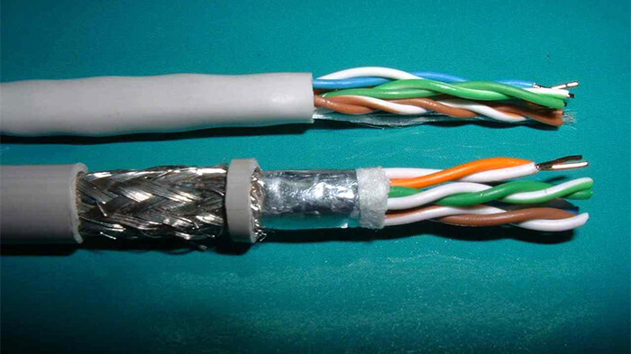 تفاوت کابل شبکه UTP و SFTP و FTP چیست؟